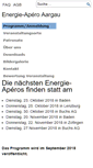 Mobile Screenshot of energieaperos-ag.ch