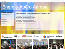 Tablet Screenshot of energieaperos-ag.ch